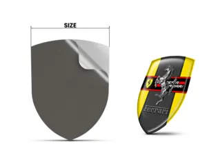 Ferrari Autodekor Design Anpassbar Professionell Minimal